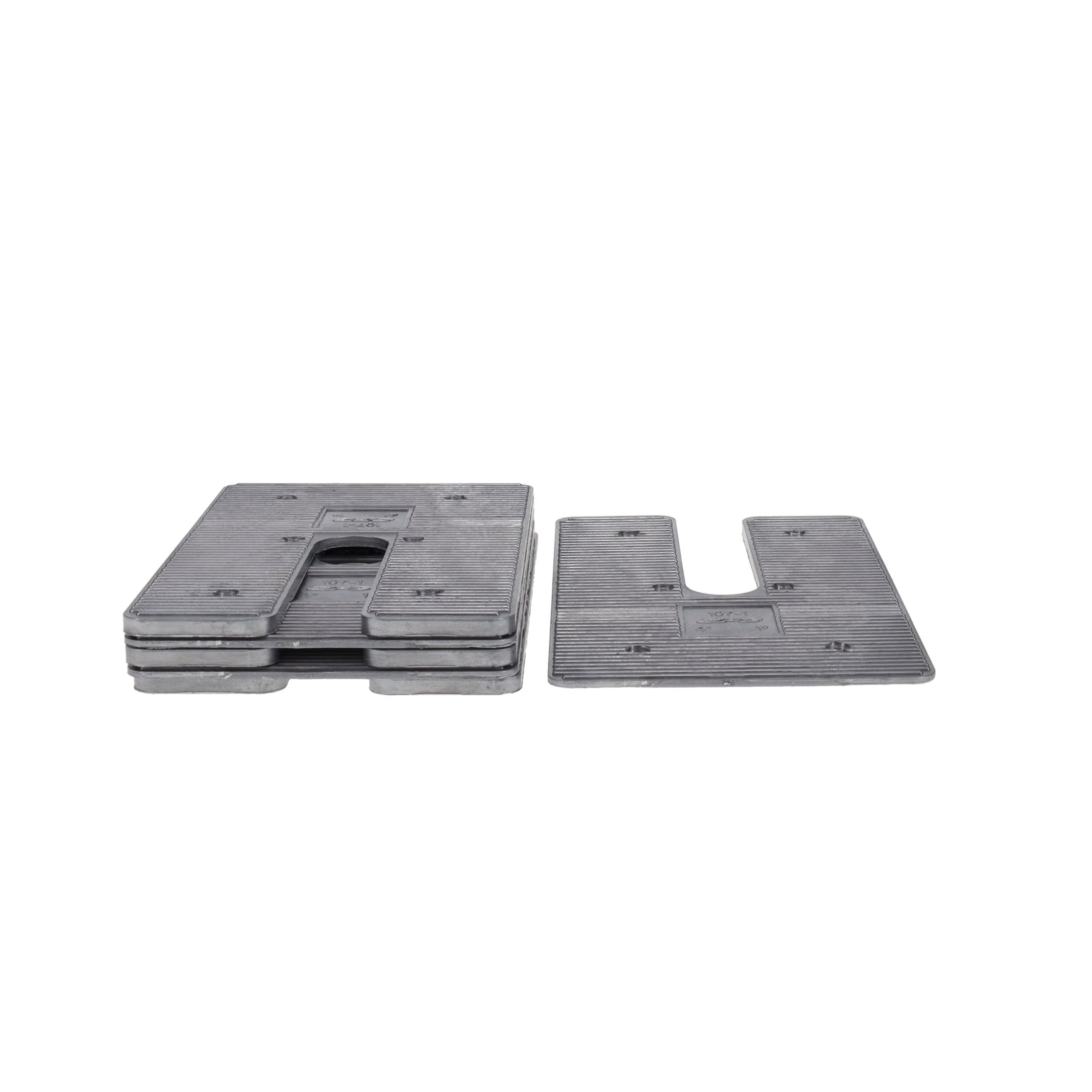 SPC 10712 Heavy Duty Aluminum Truck Axle Alignment Shim - 1.0° (Box of 6)
