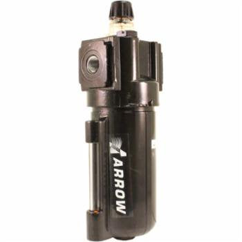 Arrow Pneumatics Ascot 1/4" Air Lubricator with Metal Bowl