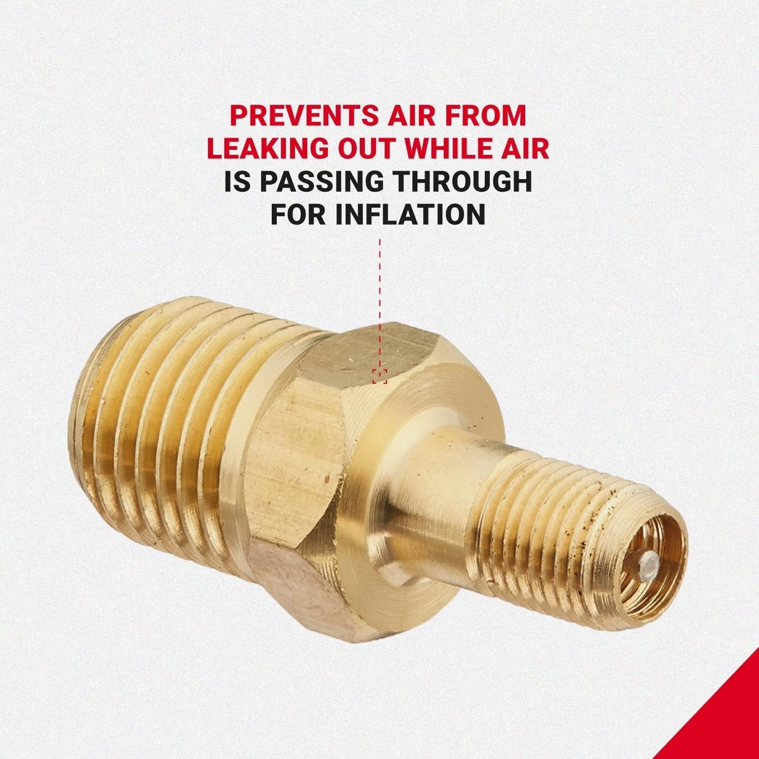 Milton S-684 1/8" MNPT Male Tank Valve Pack of 10