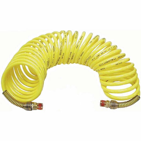 Coilhose Pneumatics N14-50 1/4" Id x 50ft with 1/4" Mpt Ends Recoil Air Hose