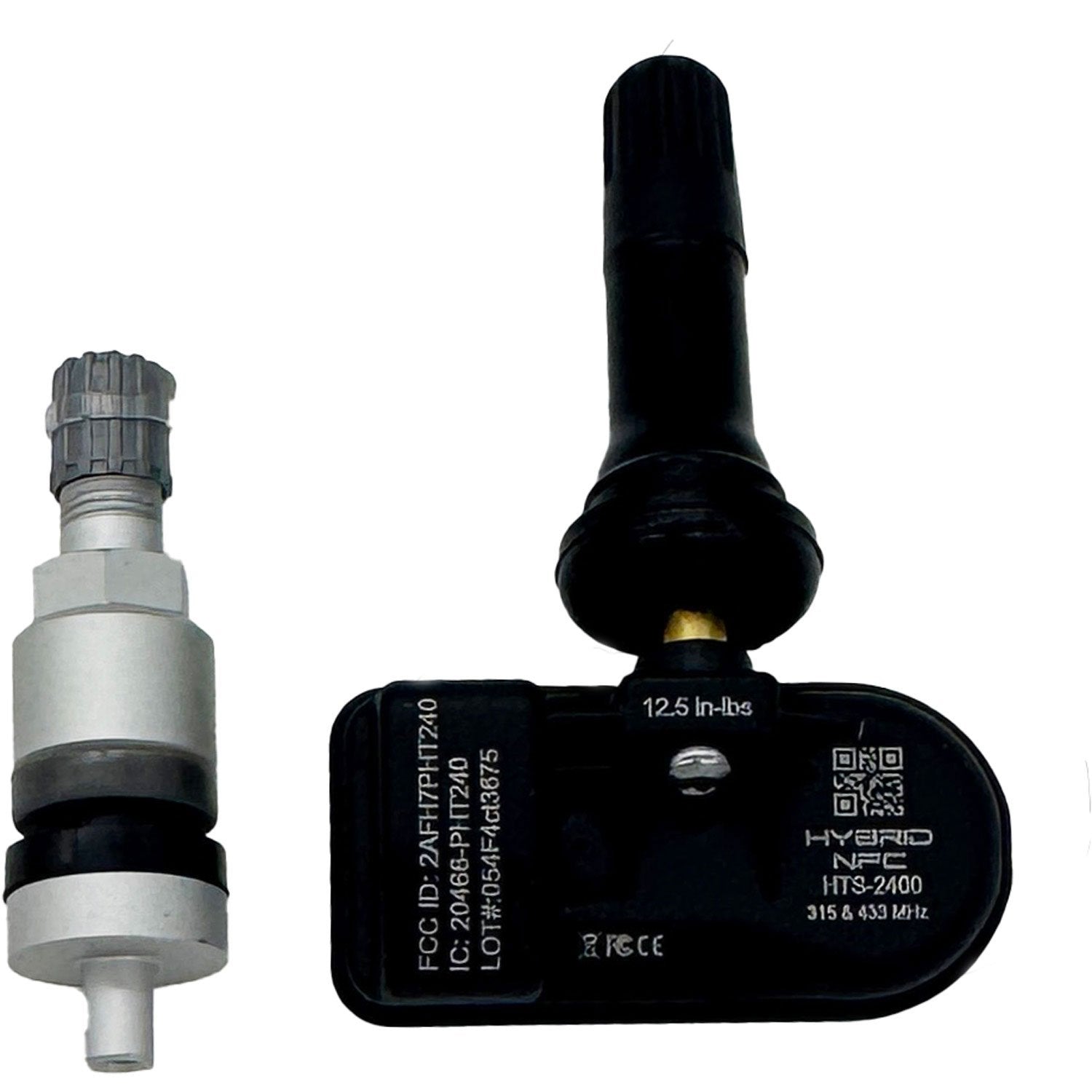 Hamaton U-Pro HTS-A78ED Hybrid NFC TPMS Universal Sensor with Dual Valves