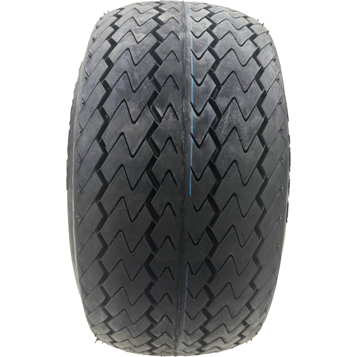 Golf Cart Tire & Wheel Assembly 18x8.50-8 4 Ply Carlstar Links on 4 on 4 White Wheel
