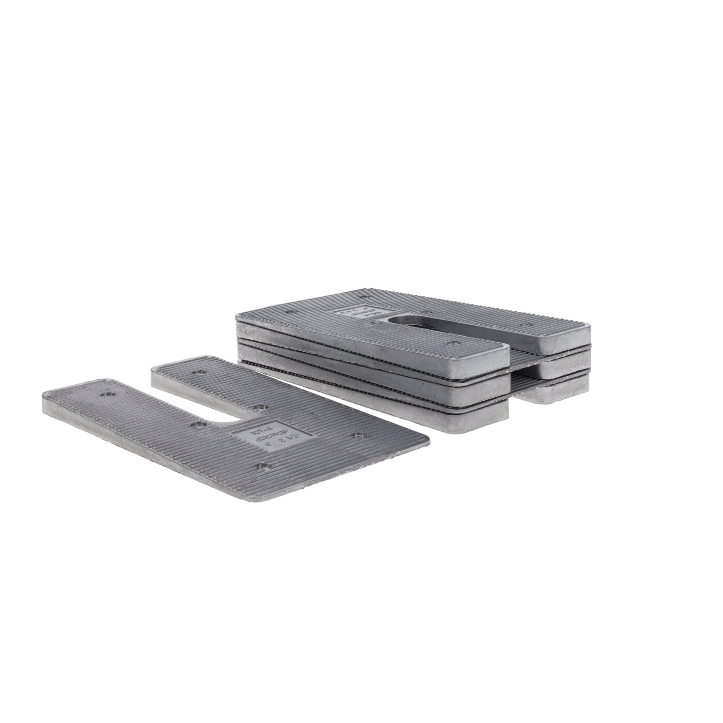 SPC 10742 Heavy Duty Aluminum Truck Axle Alignment Shim - 2.5° (Box of 6)