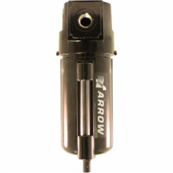 Arrow Pneumatics Ascot 1/2" Air Filter - Metal Bowl with Auto Drain