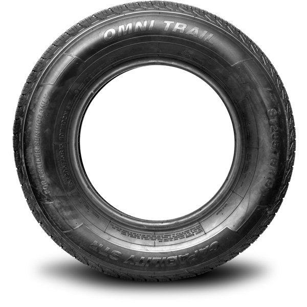 Omni Trail Capability STR Trailer Tire ST205/75R14 LRD 8 Ply