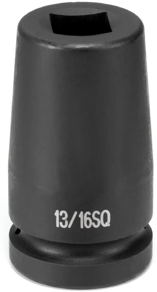 Grey Pneumatic 4313SHD 1" Drive 13/16" Square Heavy Duty Standard Impact Socket