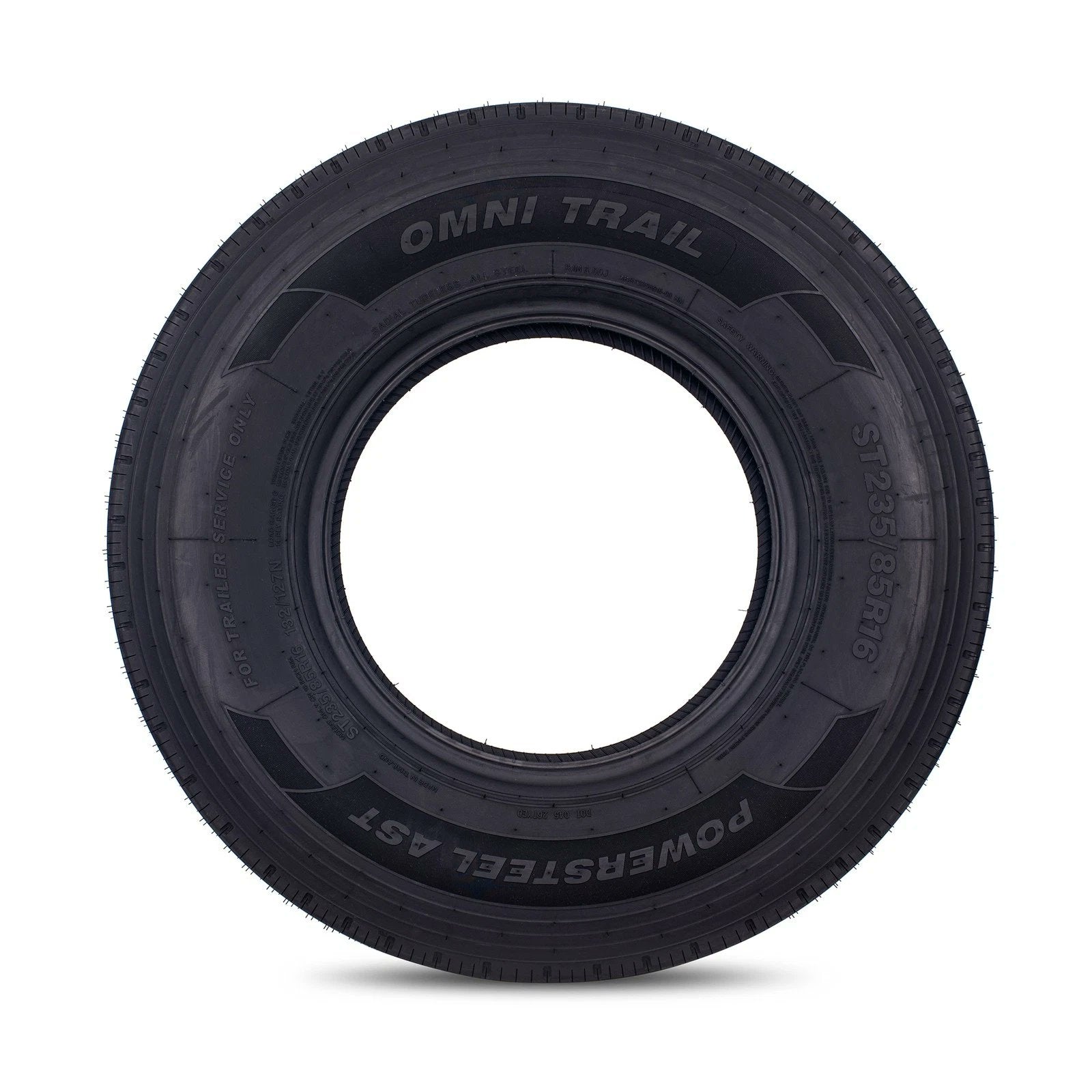 Omni Trail Powersteel AST ST235/85R16 Load Range G Trailer Tire