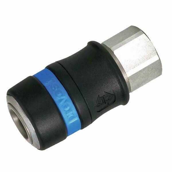 Prevost ISG111203 1/2" Double Release Safety Coupler with 1/2" FPT