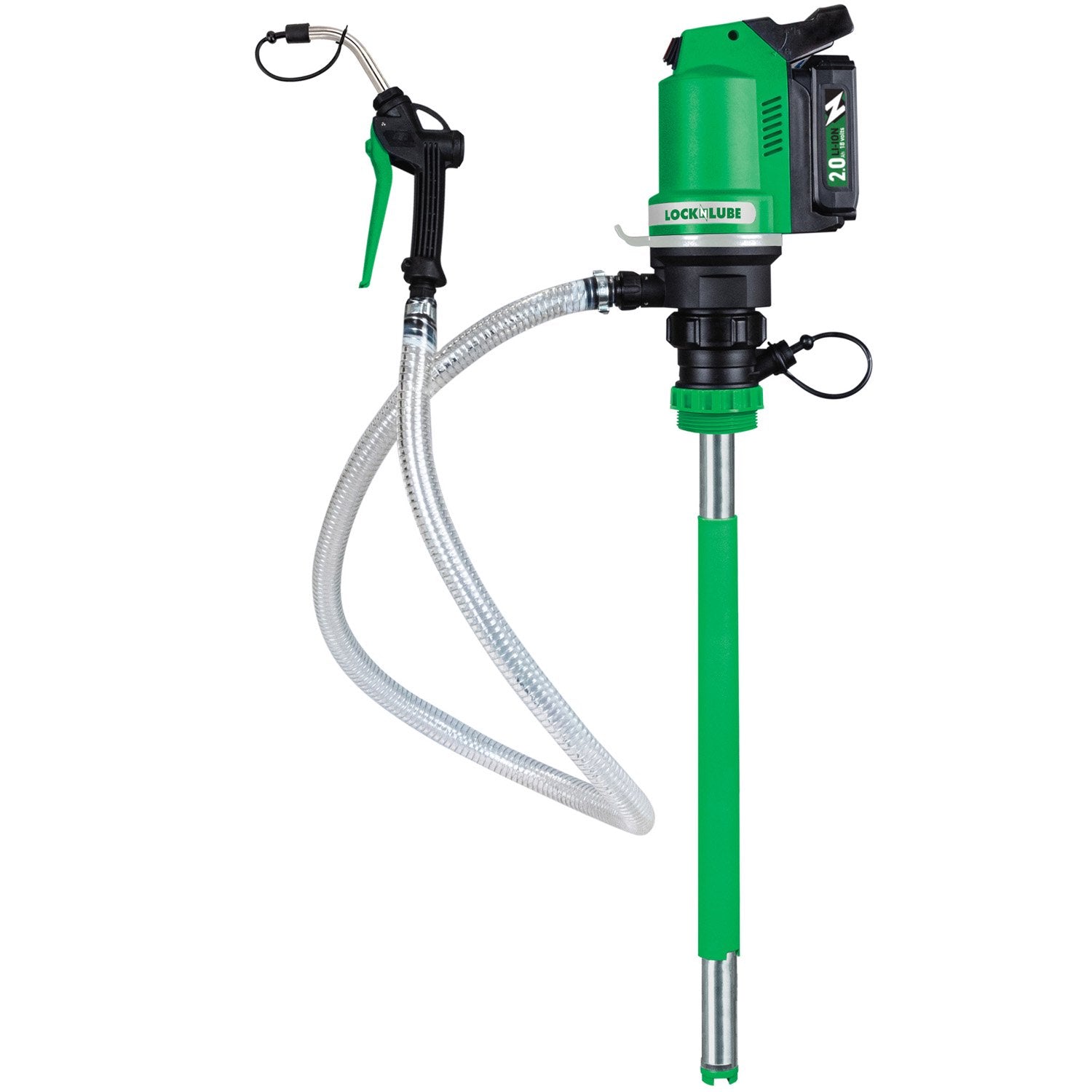 LockNLube BTX Battery Transfer Pump Starter Kit 16-55 Gallon LNL81775