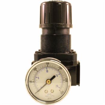 Arrow Pneumatics Ascot 1/2" High Pressure Regulator 10-250 PSI with Gauge Ports