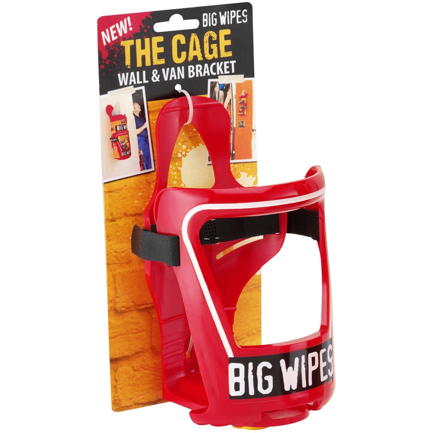 Big Wipes The CAGE Wall and Van Bracket