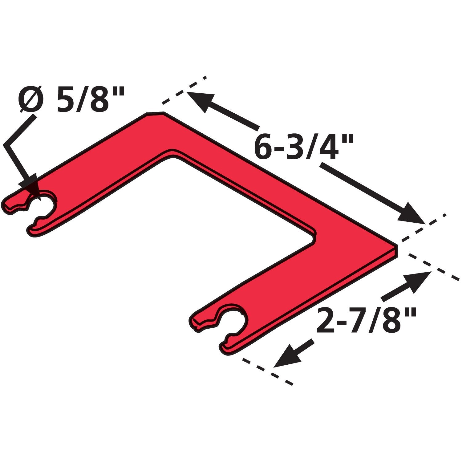 SPC Performance 35072 Freightliner Air Glide 1/8" Tandem Alignment Shim - Pack of 6