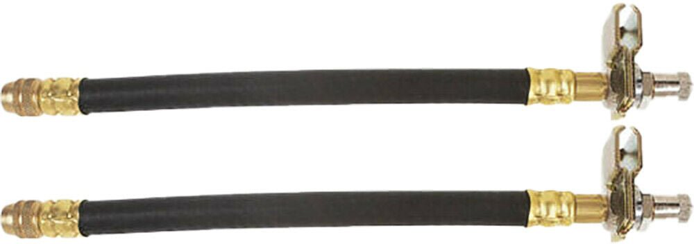 Haltec FE-300-9 9" RV Flexible Rubber Valve Extensions - 1 Pair