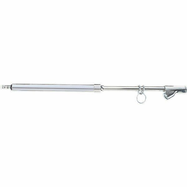 Dual Foot Straight and Angle Heavy Duty Truck Tire Air Gauge Metal Indicator
