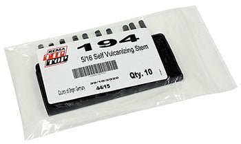 REMA TIP TOP 194 RS-8 Inside-Out Round Self Vulcanizing Stem 5/16" - Box of 10