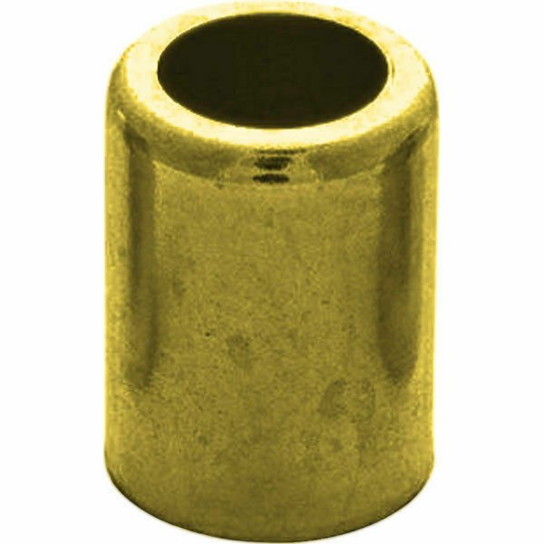 Brass Ferrule for Air and Water Hose 7328 1/4" ID/.656 ID/1.000 L/.437 P 10-Pack