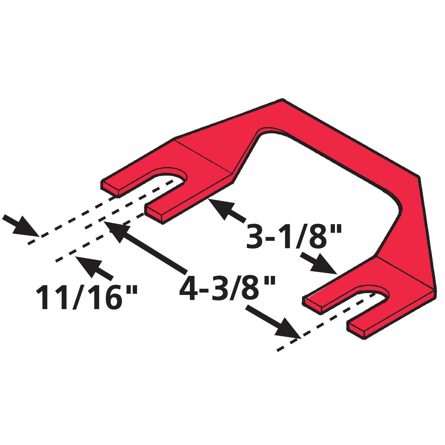 SPC Performance 35041 Navistar IHC Torque Arm 1/16" Alignment Shim - Pack of 6