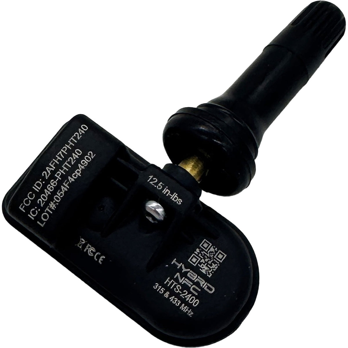 Sensor universal TPMS híbrido Hamaton U-Pro HTS-A78EG NFC con vástago de válvula a presión