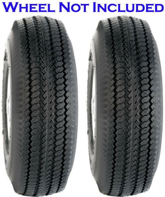 Cubierta Greenball Sawtooth S389 Transmaster Utility de 4 telas 4.10/3.50-4 Paquete de 2