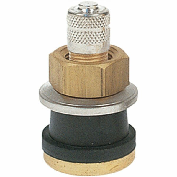 TR575 1-1/8" Brass Clamp-in Tubeless Tire Truck Valve Stem Pack of 10