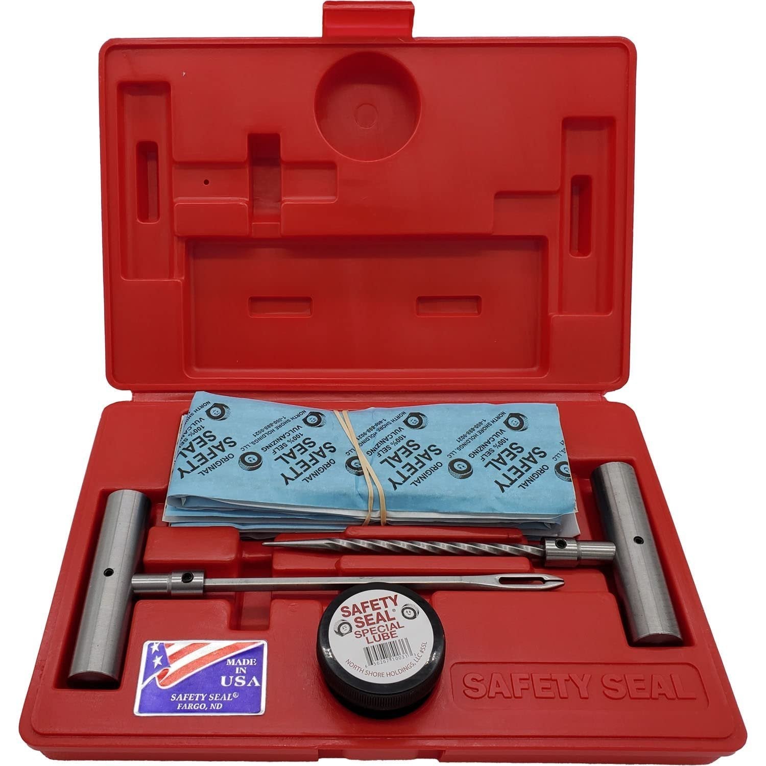 Safety Seal SSKHE OTR Heavy Equipmnt Repair Kit with 18 Plugs