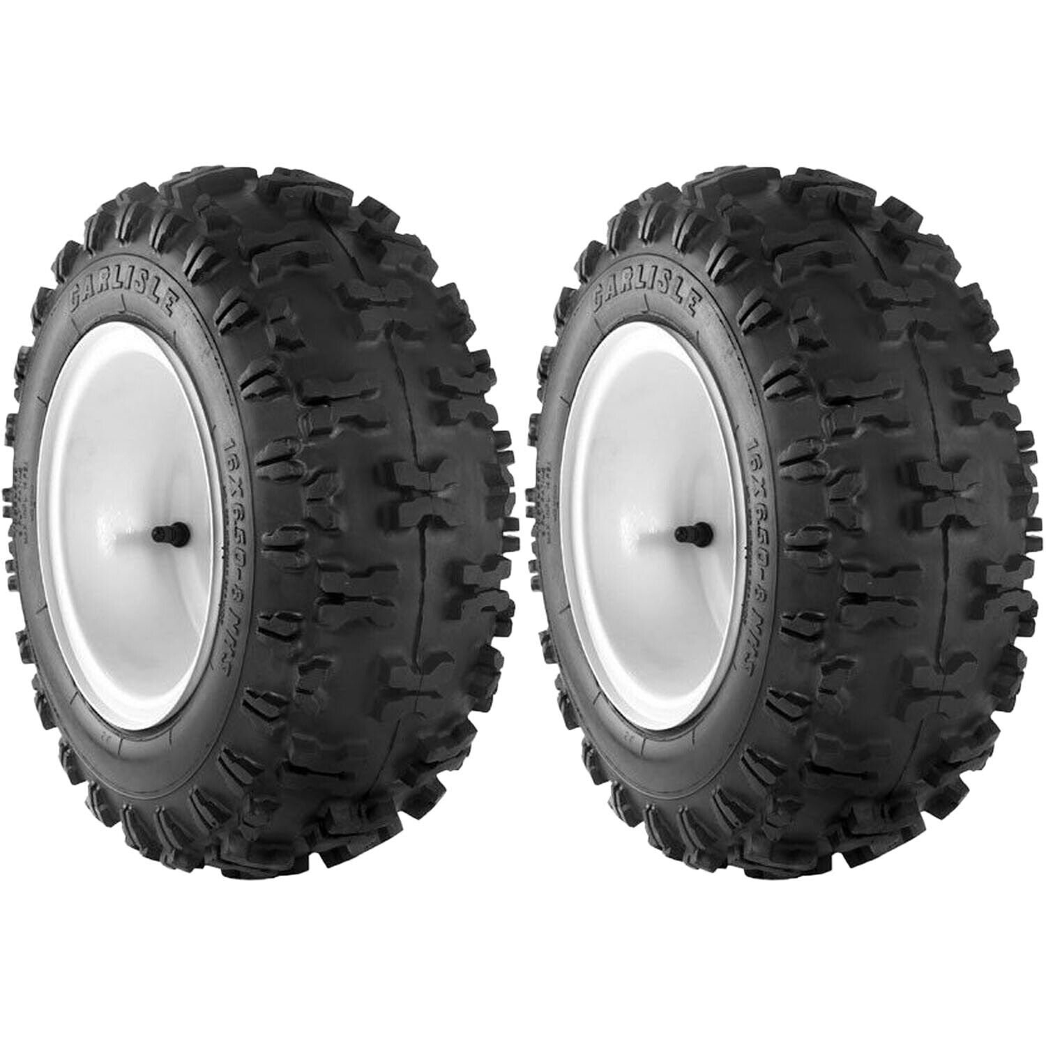 Carlisle Snow Hog Snow Thrower Tiller Tire 2ply 16x6.50-8 Pack of 2