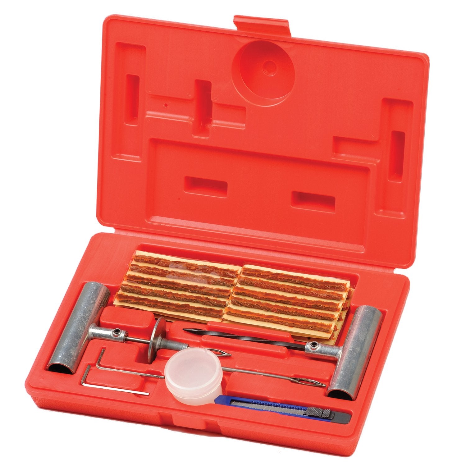 Xtra Seal 12-355 Emergency Tire Repair Kit with 4" Strings & Tools