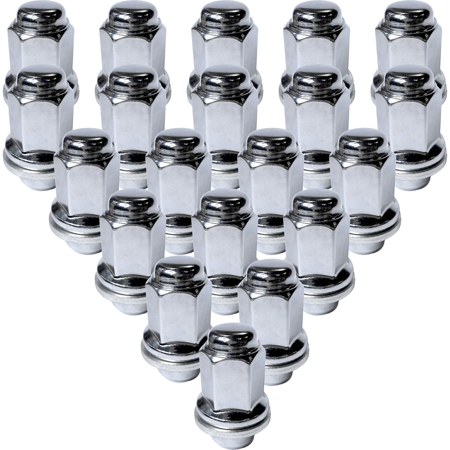 Premium Service 12mmx1.50 Toyota Long Mag Wheel Lug Nut 13/16" Hex Pack of 20
