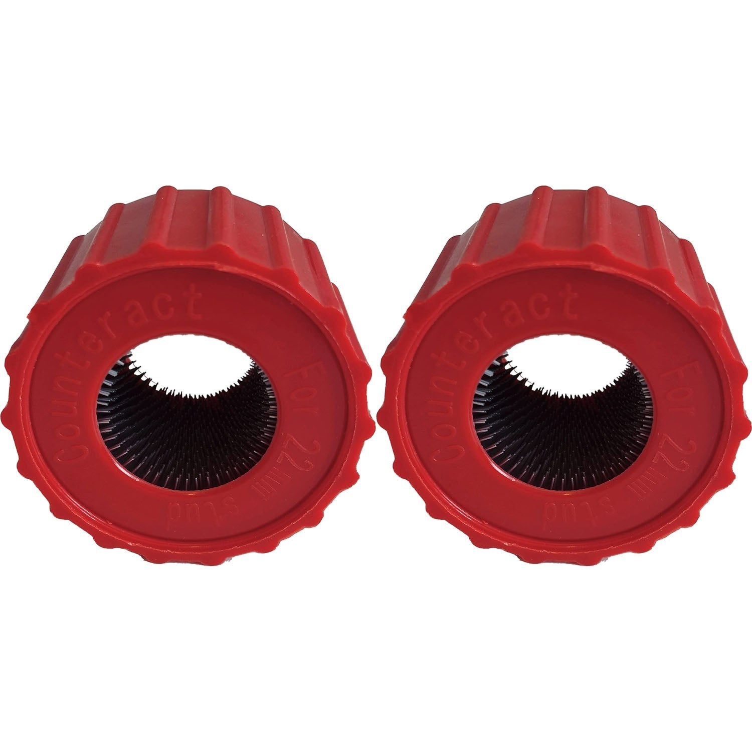 Counteract SBR Replacement Brush for Truck Stud Cleaning Tool - 22mm Pack of 2