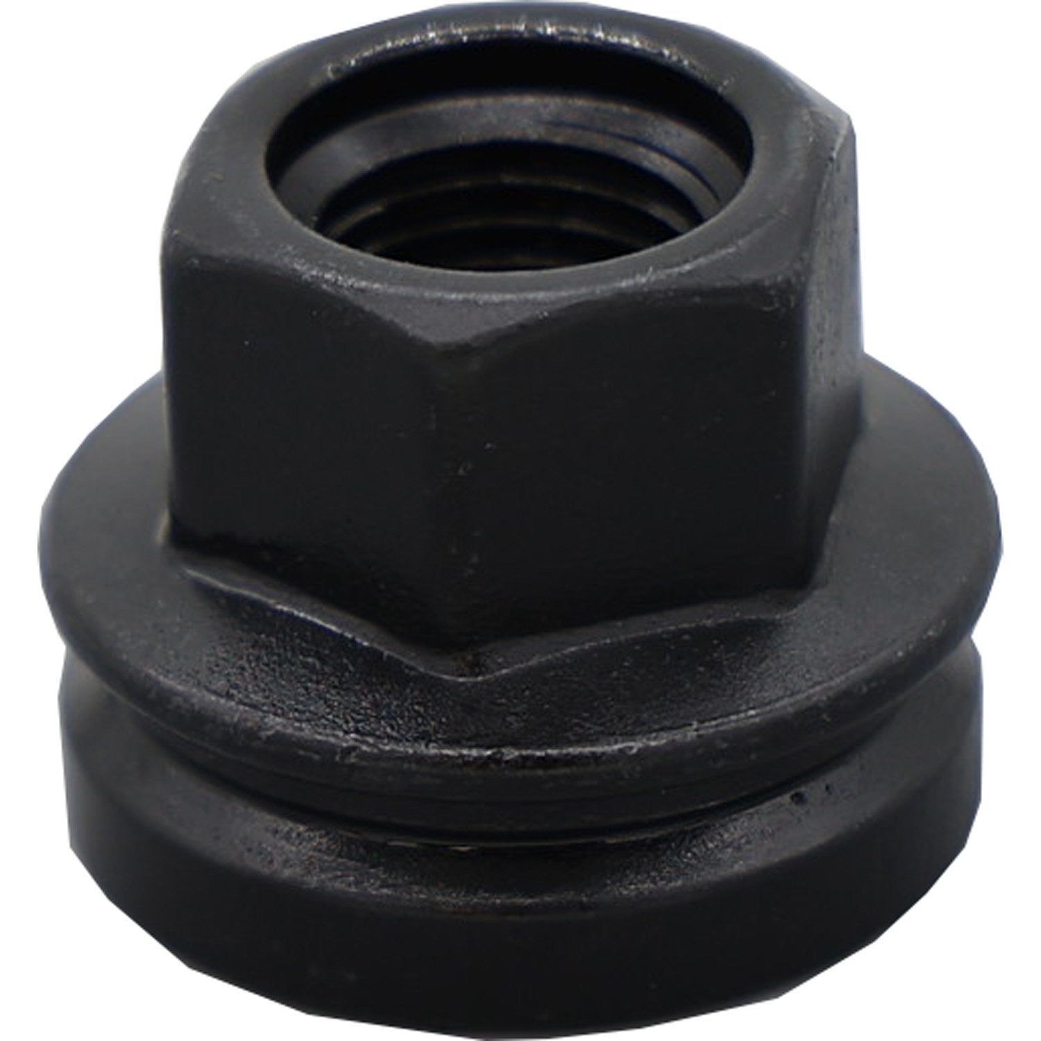 Premium Service M14x1.50 Heavy Duty Open End Wheel Lug Nut 13/16" Hex - Black Pack of 20