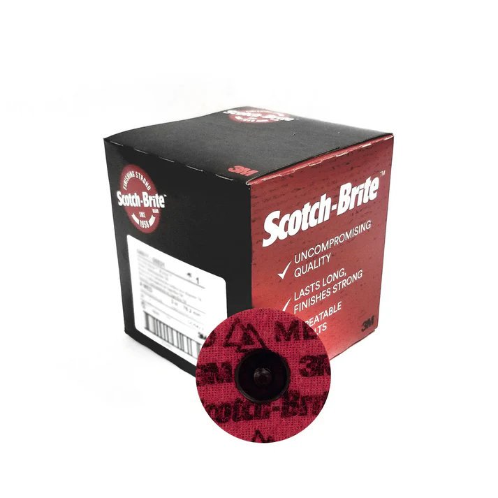 3M Scotch-Brite Roloc Surface Conditioning Disc 3-Inch, Medium Grade (07486) Pack of 25