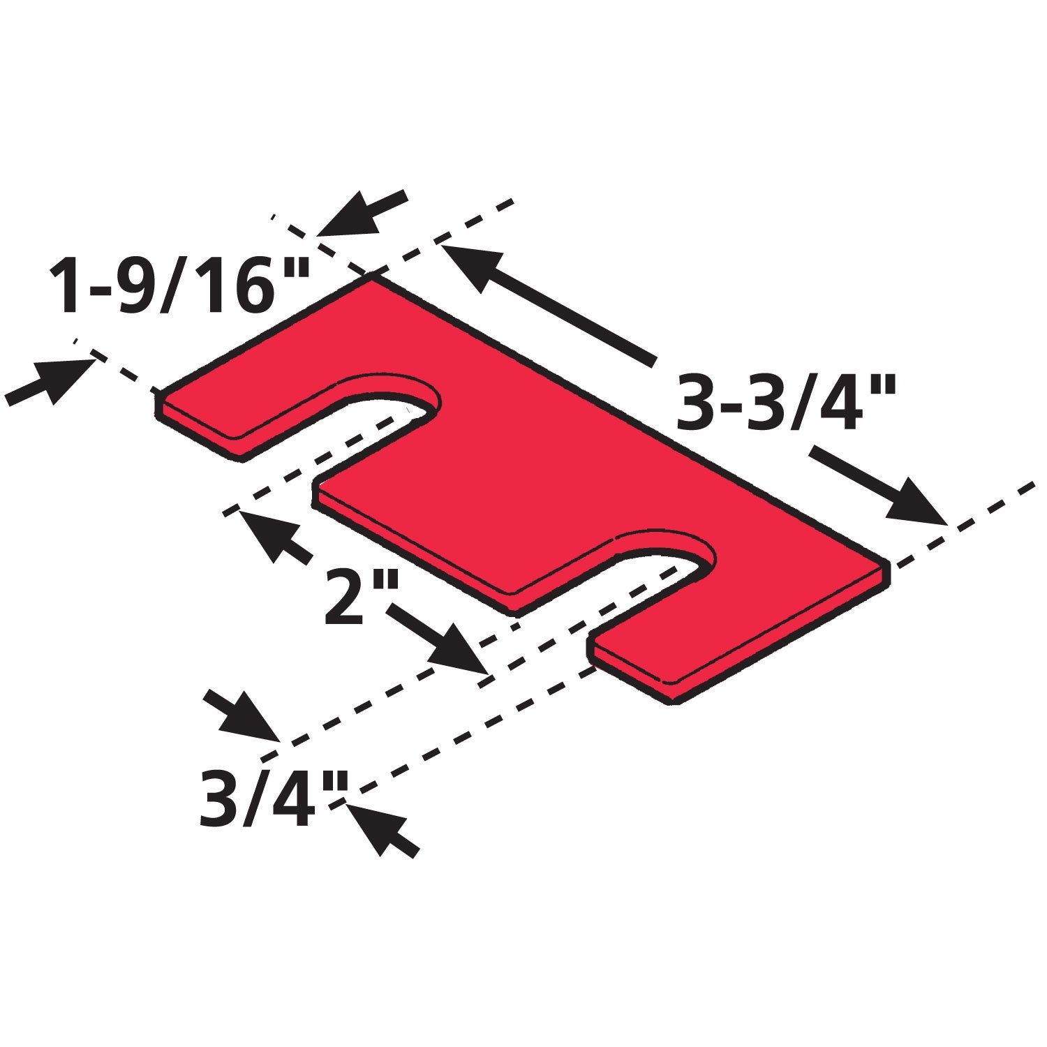 SPC Performance 35022 Freightliner FAS I Air Ride 1/8" Alignment Shim - Pack of 6