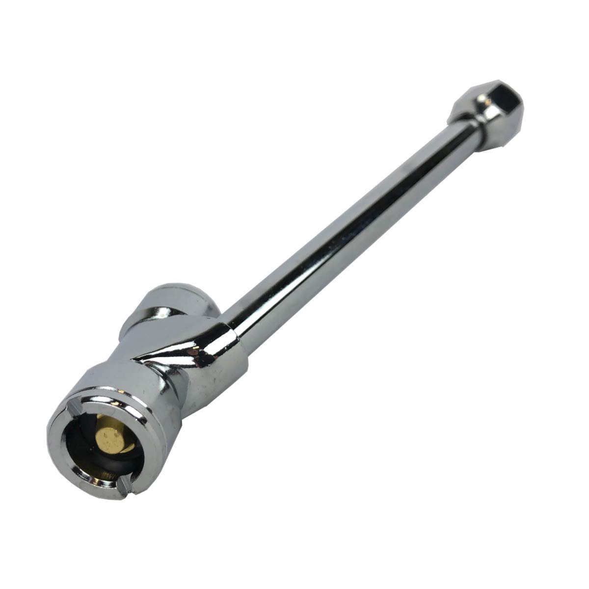 Haltec 322-1 Large Bore Dual Foot Air Chuck 45 Degree 1/4" NPT Female Thread