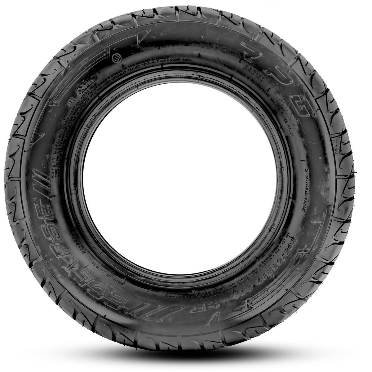 RPG Eclipse Radial Golf Cart Tire 3ply 215/50R12 TL NHS