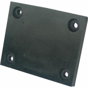 Ascot Rubber Lift Pads for Rotary 3.25" x 4" - Set of 4