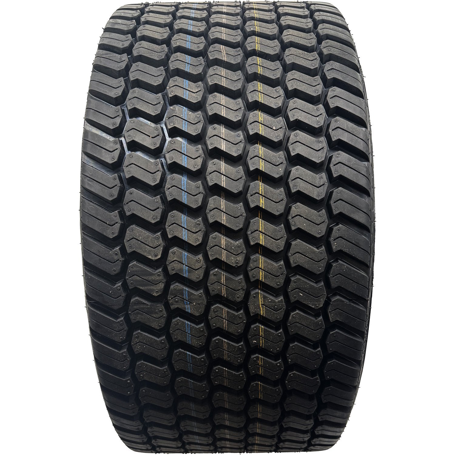 Kenda NPT TurfSteel 24x12.00-12 Mounted on 5 on 4.5" Black Diamond Wheel