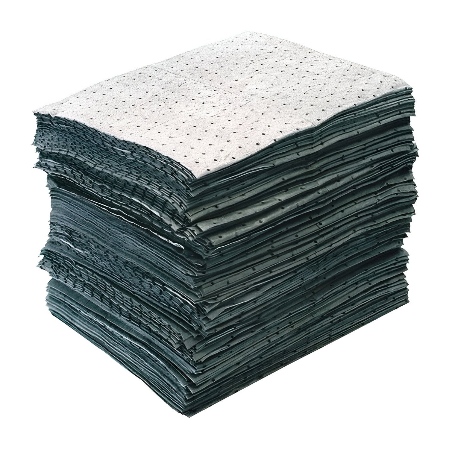 Oil Dri 15" x 19" Light Duty Universal Perforated Absorbent Pads - Box of 200