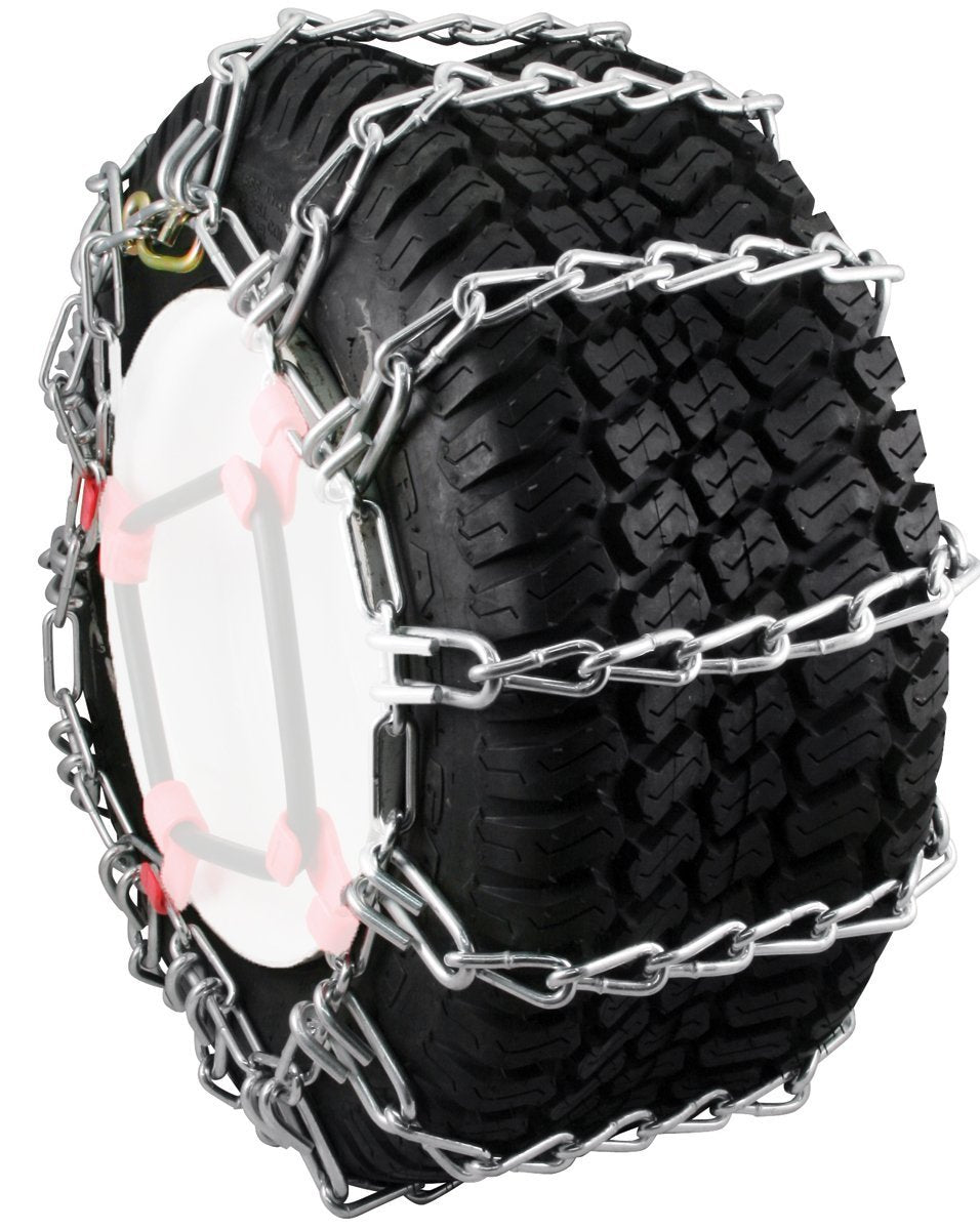 Cadenas para neumáticos de quitanieves Peerless 1063956 Max Trac de 2 eslabones 24x12.00-12 (1 par)