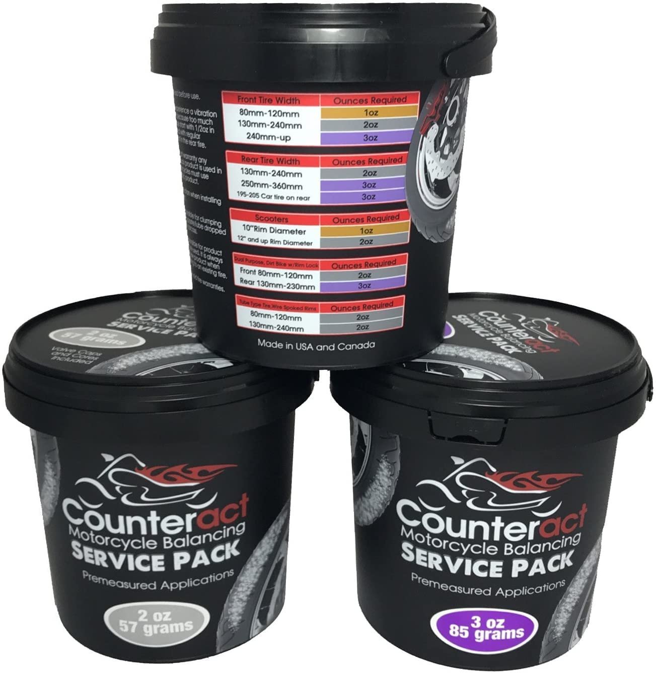 Counteract Motorcycle Balancing Beads Service Pack - 20 x 1 oz per Bucket (20 oz)