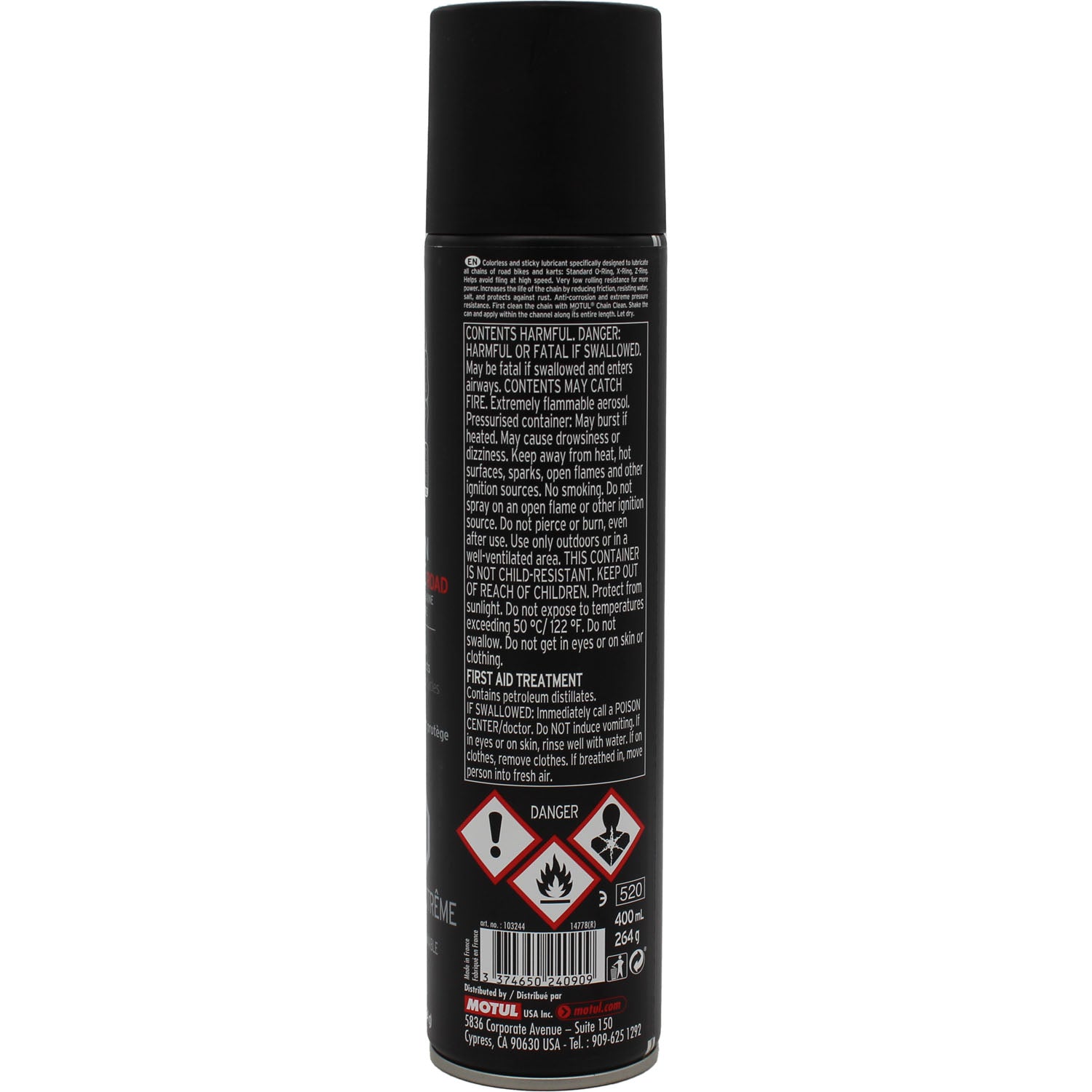 Motul MC Care C2 Chain Lube Road US - 400ml