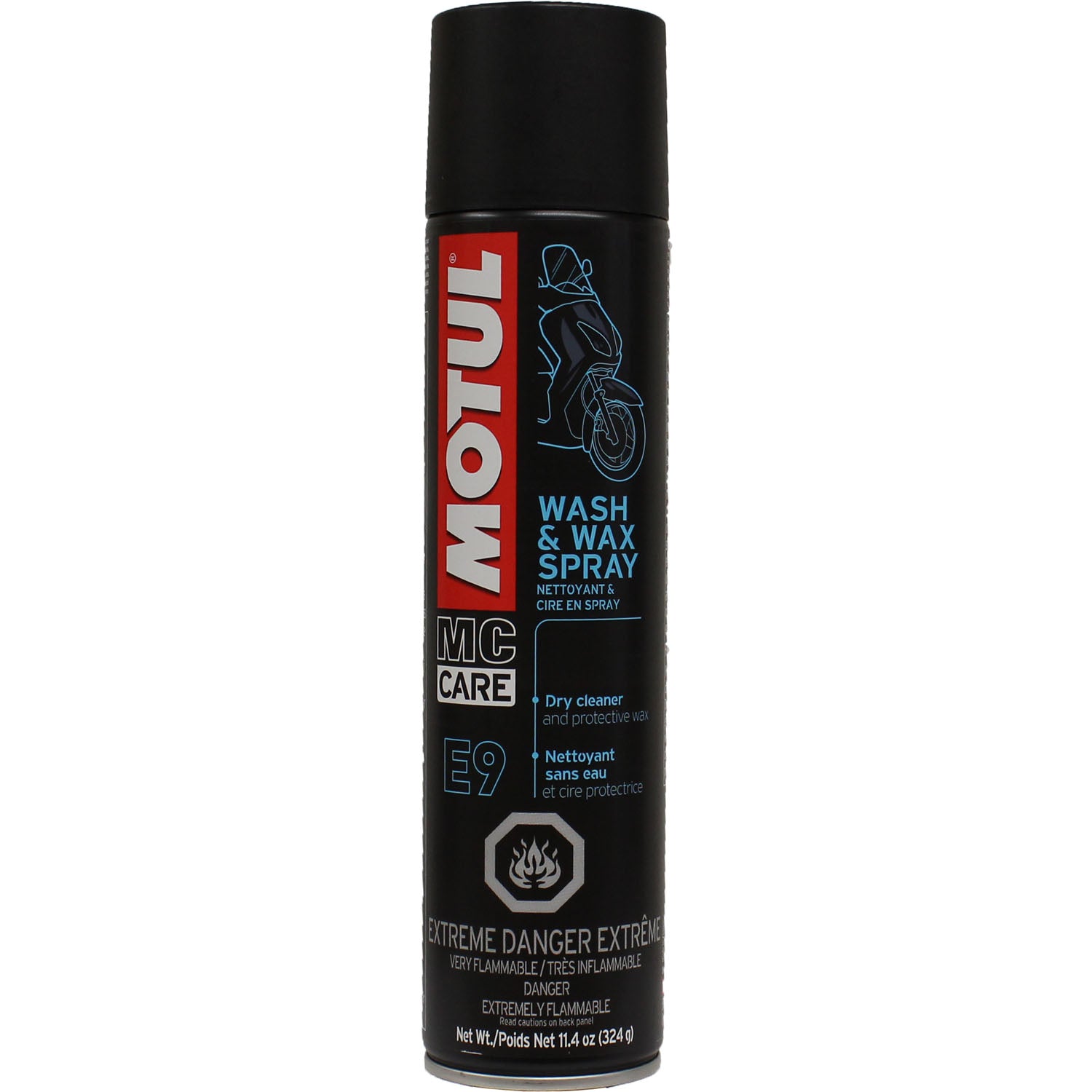 Motul MC Care E9 Wash and Wax Spray  - 11.4oz