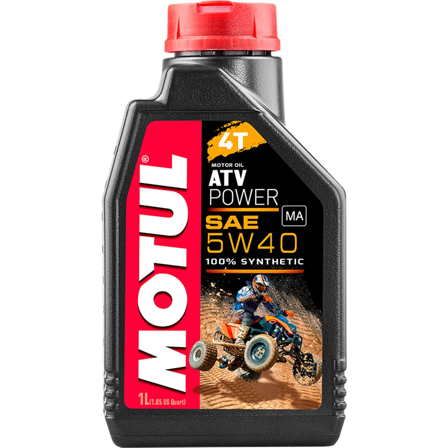 Motul ATV Power 4T Synthetic Motor Oil 5W40 - 1 Liter