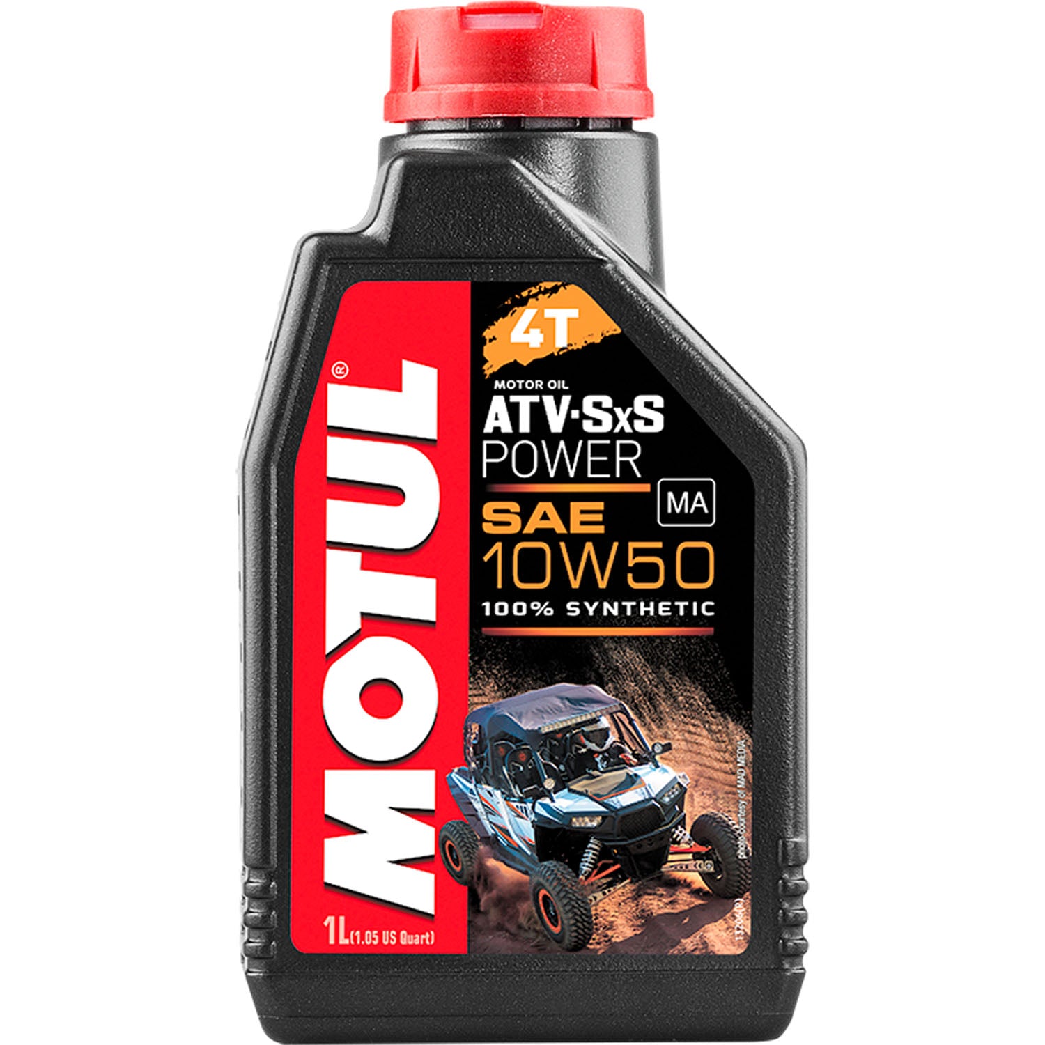 Motul ATV-SXS Power 4T Synthetic Motor Oil 10W50 - 1 Liter