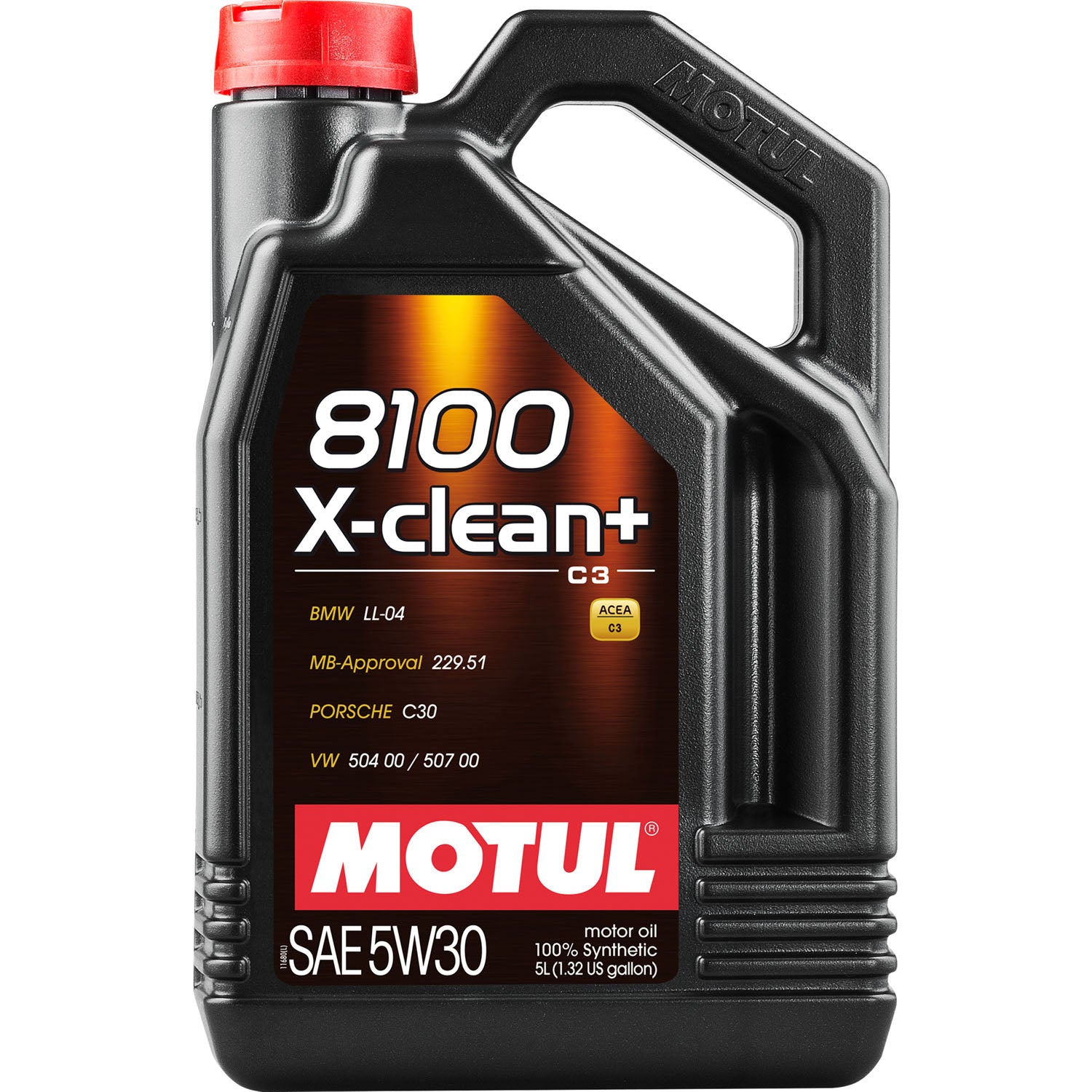 Motul 8100 X-Clean+ Synthetic Motor Oil 5W30 - 5 Liter