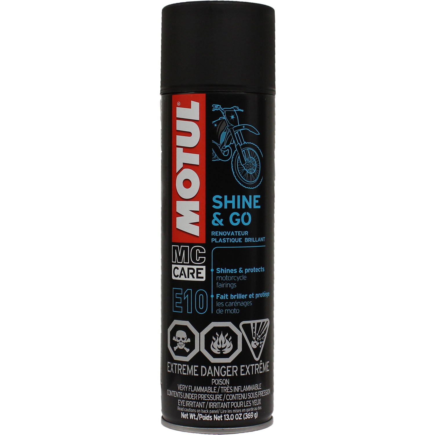 Motul MC Care E10 Shine and Go - 13oz