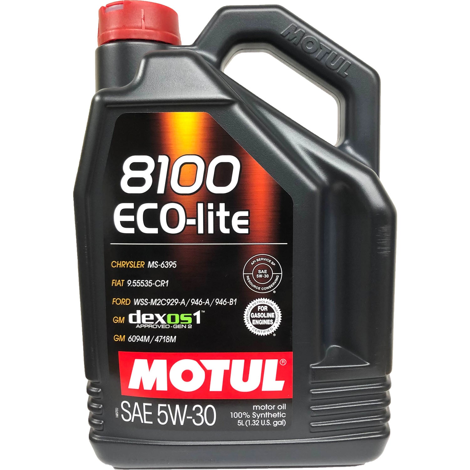 Motul 8100 Eco-Lite Synthetic Motor Oil 5W30 - 5 Liter