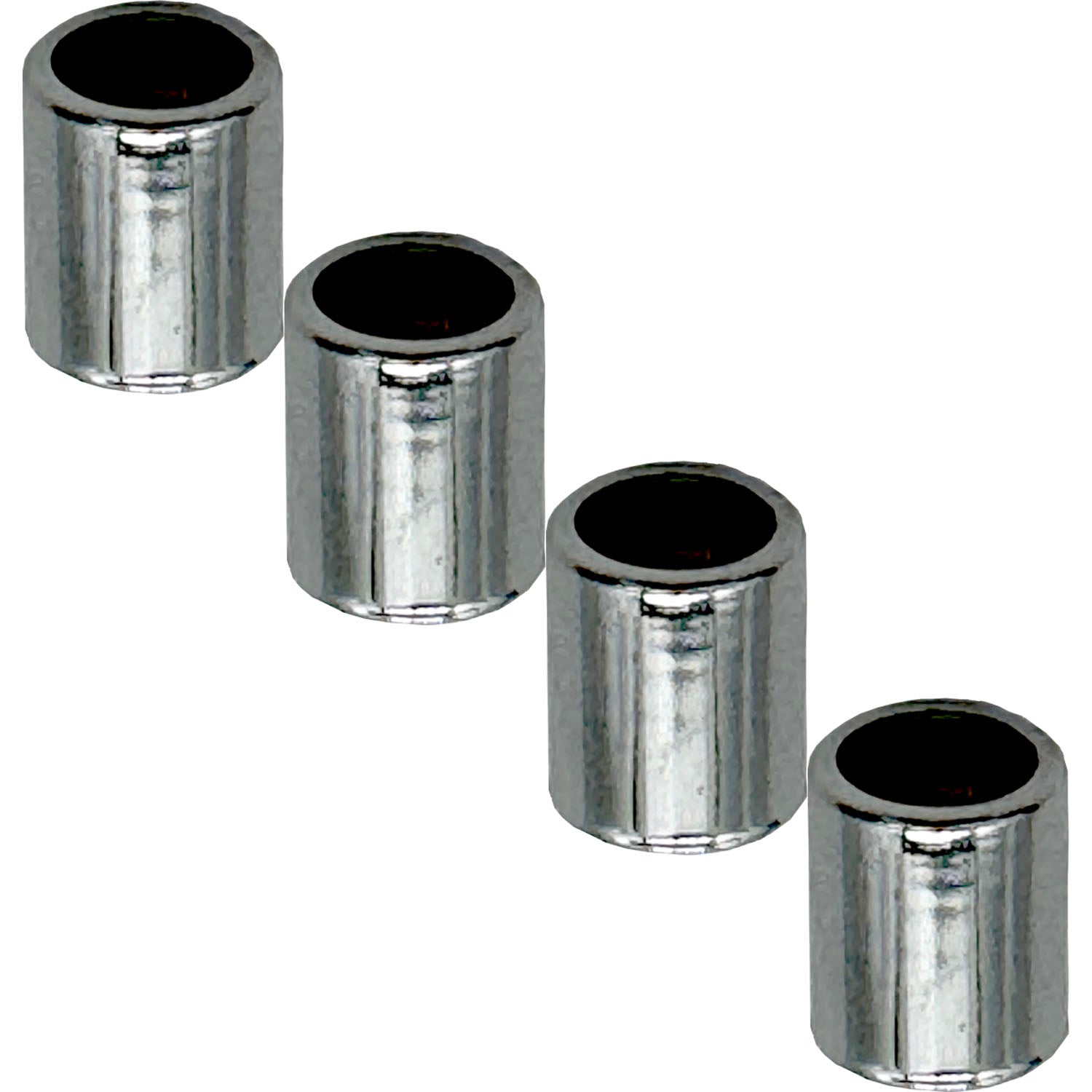 Metal Chrome Sleeves for Snap In Valve Stem Pack of 4