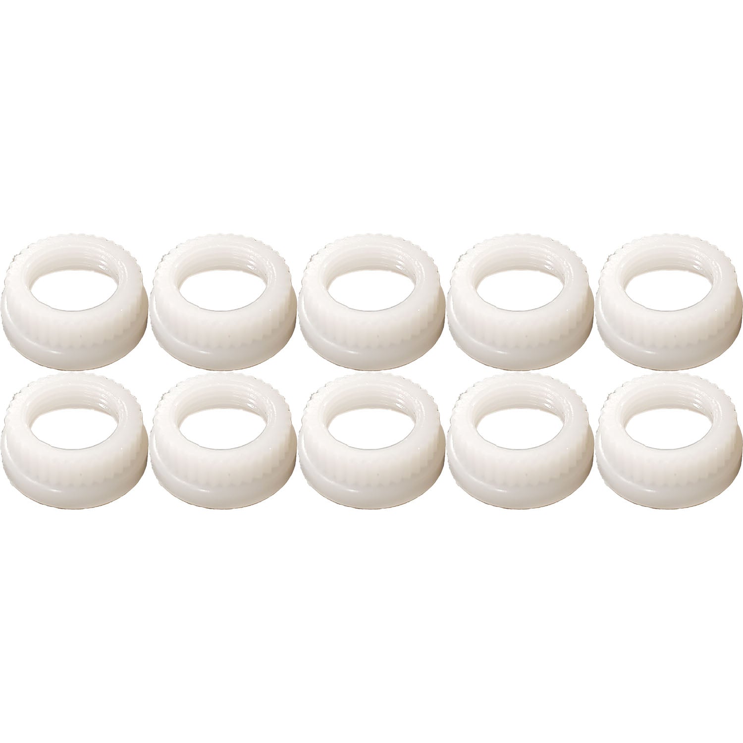 Nylon Rim Nut for Tractor Tube Valves TR-218A and TR-220A Pack of 10