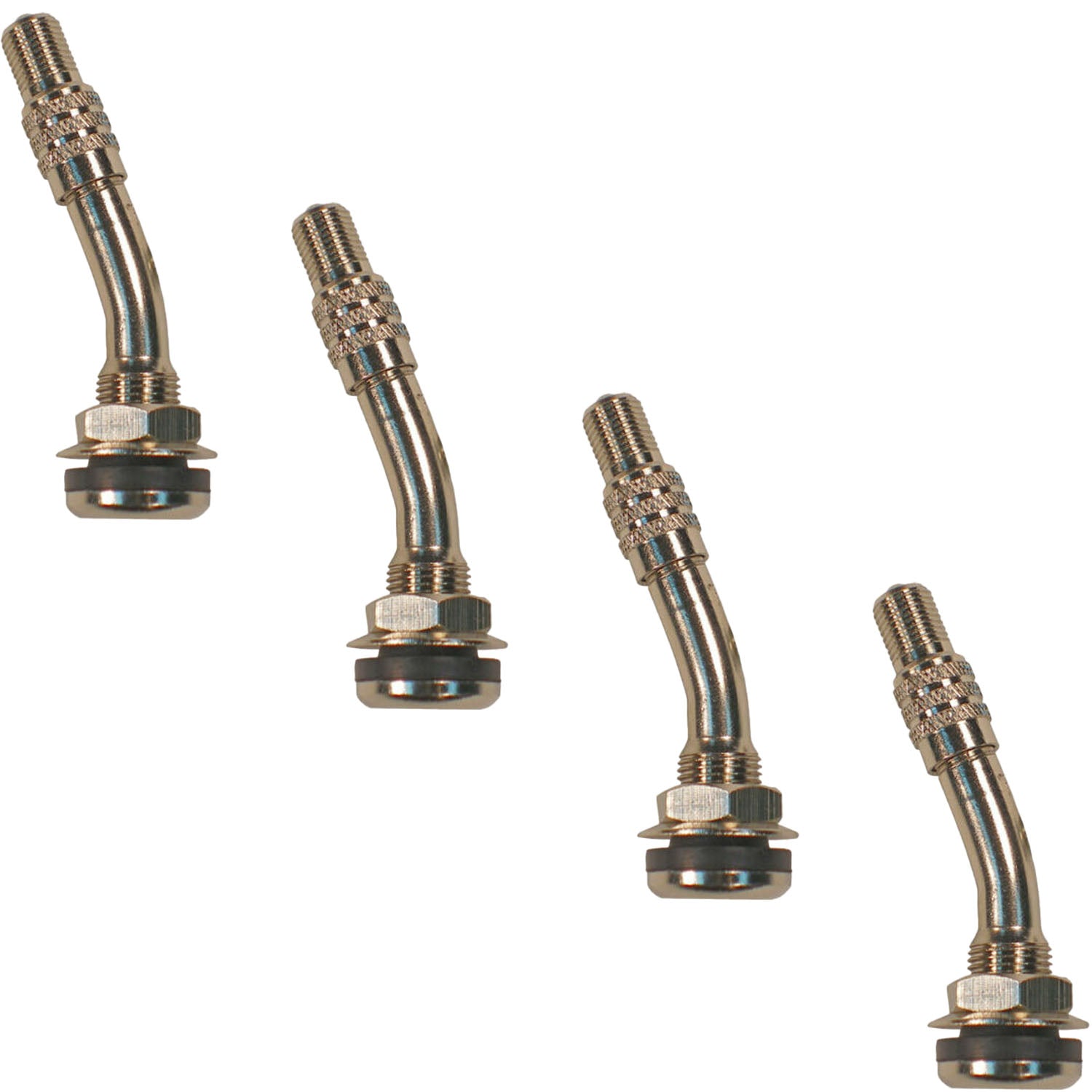 TR416MC 2" Bent Clamp In High Pressure Valve Stem for Dual Wheels Pack of 4