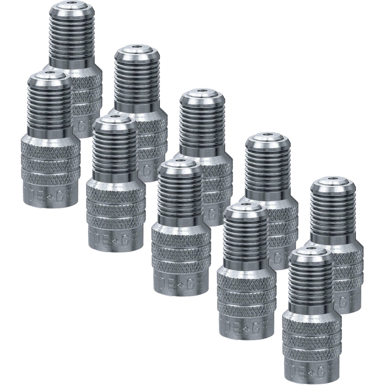 Alligator V2B Double Seal Metal Valve Stem Cap Pack of 10